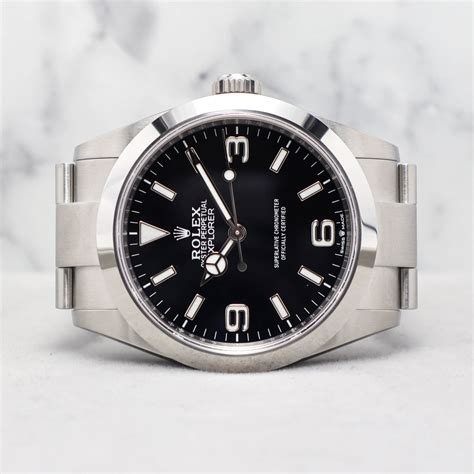 rolex explorer in stock|rolex explorer 40mm for sale.